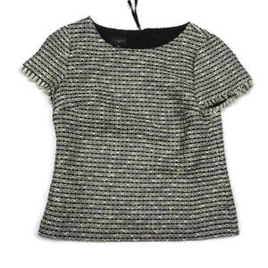 Talbots Petites Woven Sparkle top 2P